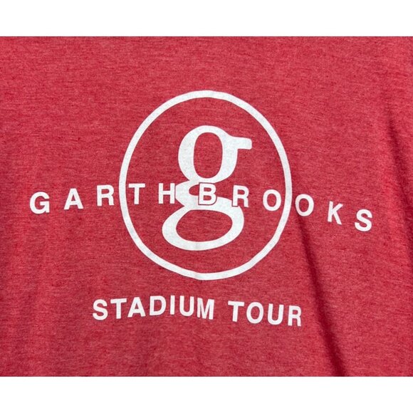 Garth Brooks Stadium Tour Concert Graphic Tee Size Medium - Picture 3 of 6